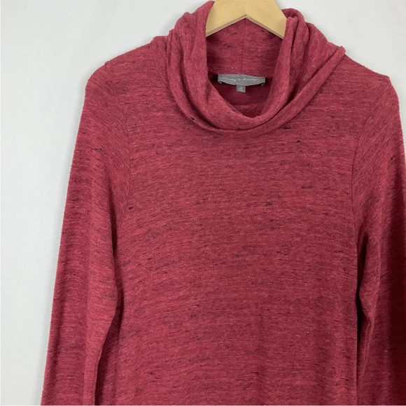 Anthropologie Sunday in Brooklyn Red Cowl Sweater Dress - Picture 3 of 5